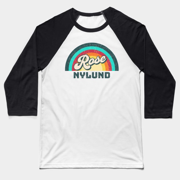 Nylund Vintage Baseball T-Shirt by Animal Paper Art